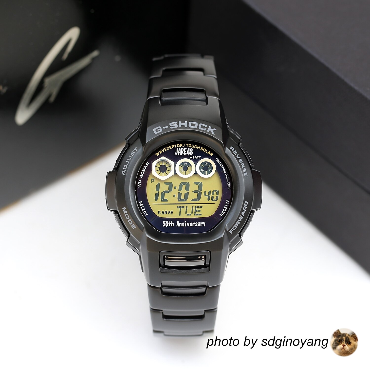 卡西欧G-SHOCK南极蛙人限量手表
