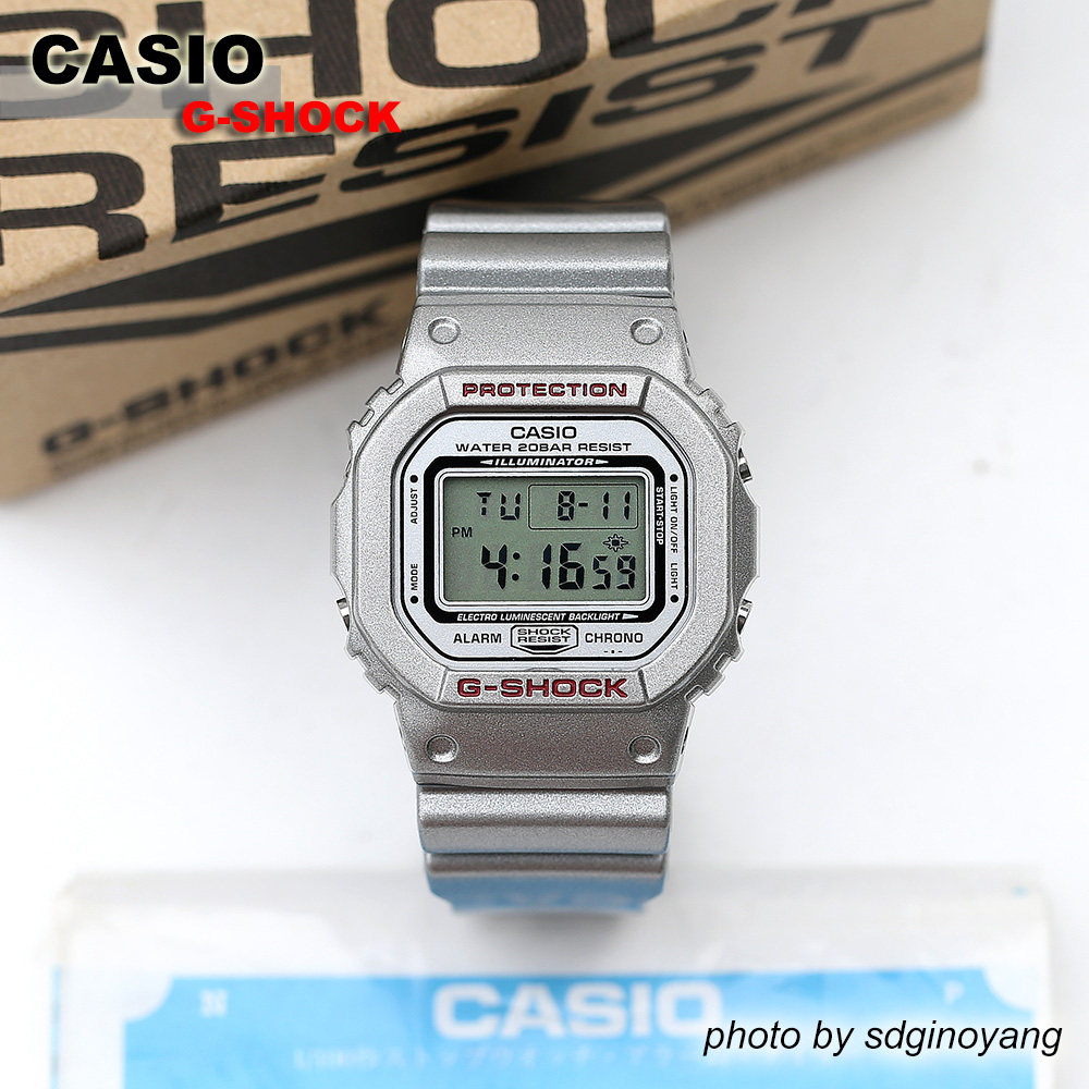 CASIO卡西欧G-SHOCK DW-5600FL-8JR 2001年METALLIC-G年全新结束