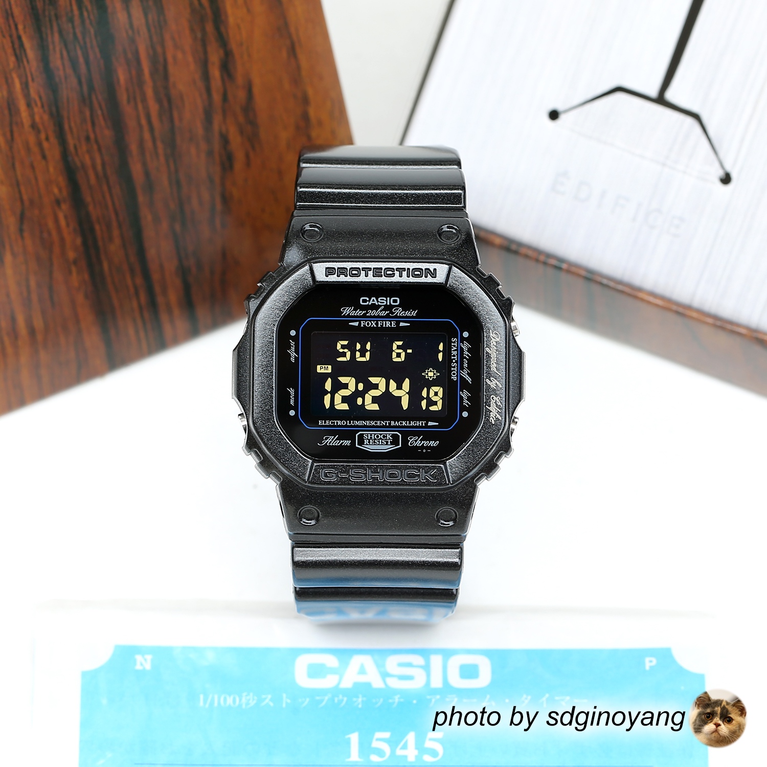 绝版G-SHOCK限定日产方块腕表