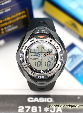 CASIO卡西欧SEA-PATHFINDER海洋潜水双显SPF-60J-1AJR全新现货
