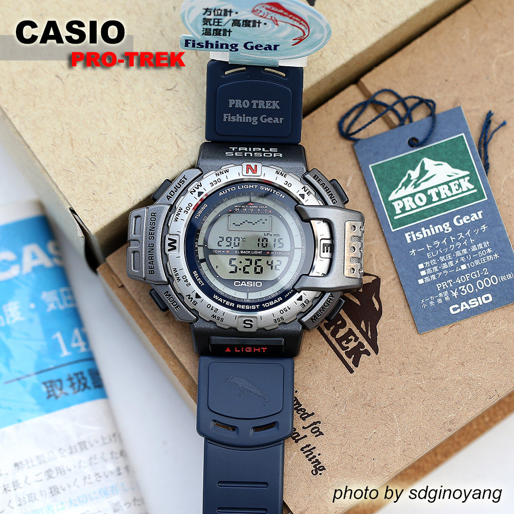 CASIO卡西欧PRO-TERK PRT-40FGJ-2 登山鬼头刀鱼特别版 全新结束