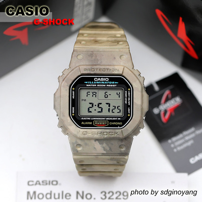 CASIO卡西欧G-SHOCK DW-5600迷彩方块 DY-WT10-AT dytac 全新结束