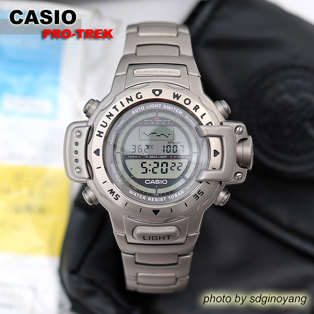 CASIO PRO-TERK Hunting World PRT-4000HWJ 登山怪兽MRG全新结束