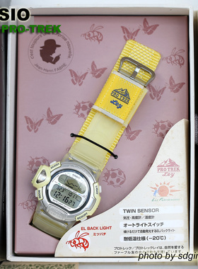 CASIO卡西欧PRO-TERK PRL-20IJ-9T登山表昆虫记限定版全新现货