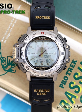 CASIO卡西欧PRO-TERK PRT-50BGJ-7AT BASSING GEAR鲈鱼限定新结束