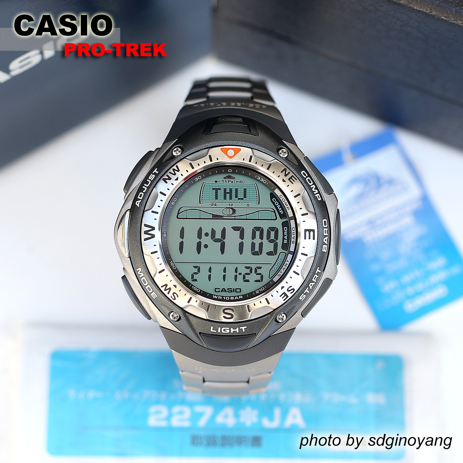 CASIO SEA-PATHFINDER SPF-40TJ-7BJR 钛合金海洋王系列全新结束
