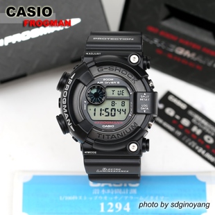 CASIO卡西欧G-SHOCK FROGMAN DW-8200Z-1T二代末代蛙人全新结束