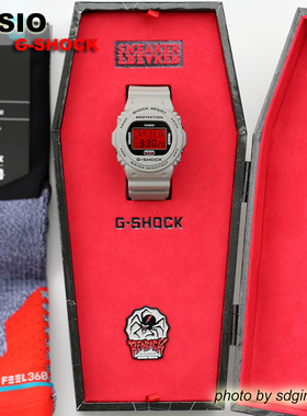 G-SHOCKxSneaker Freaker xSTANCE DW-5700SF血鹤棺材版 全新结束