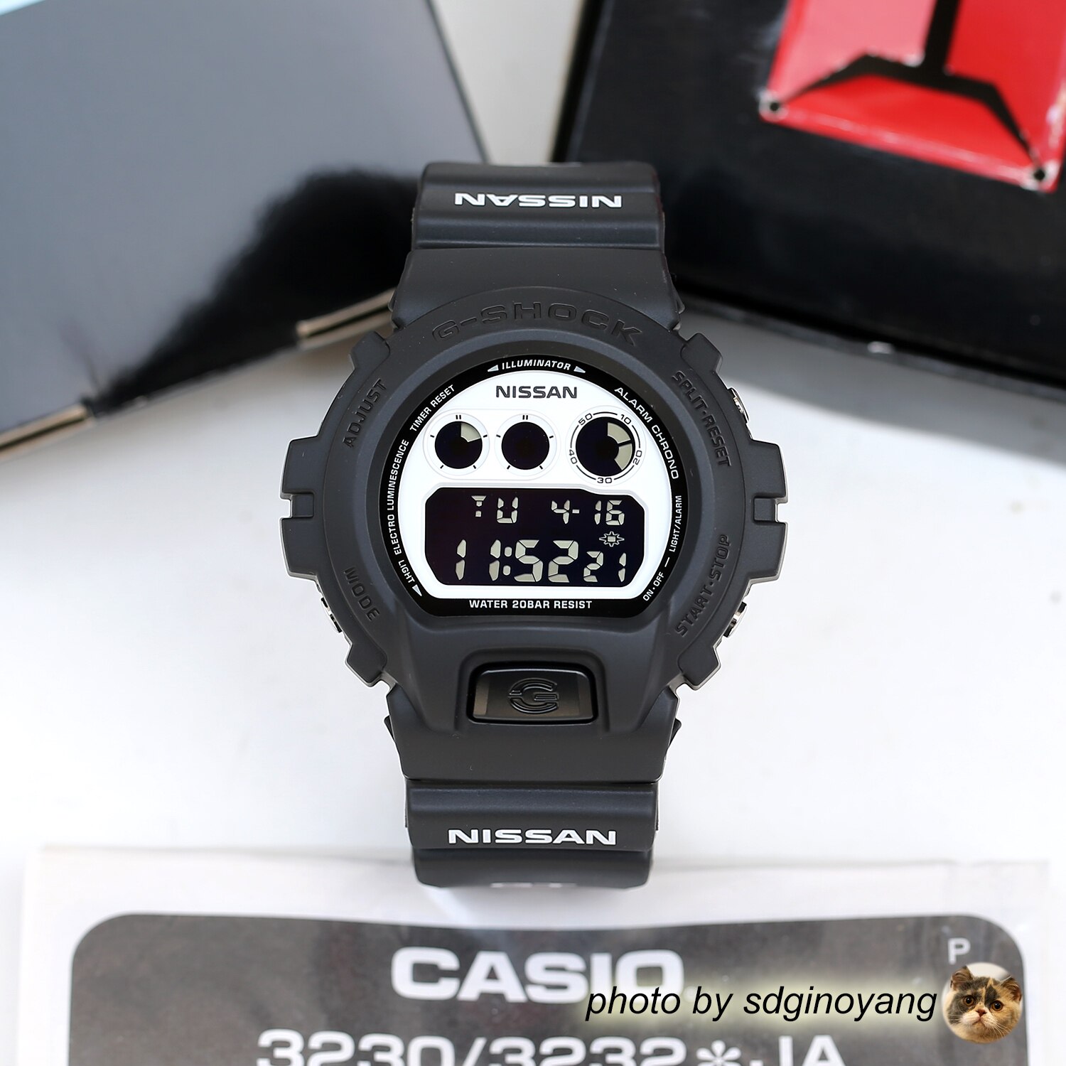 卡西欧GSHOCK联名限量GT-R手表