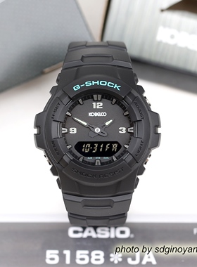 CASIO卡西欧G-SHOCKx KOBELCO神钢挖掘机90周年纪念G-100全新现货