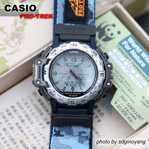 CASIO卡西欧PRO-TERK PRT-50WVJ-2AT WWF世界自然基金会全新结束