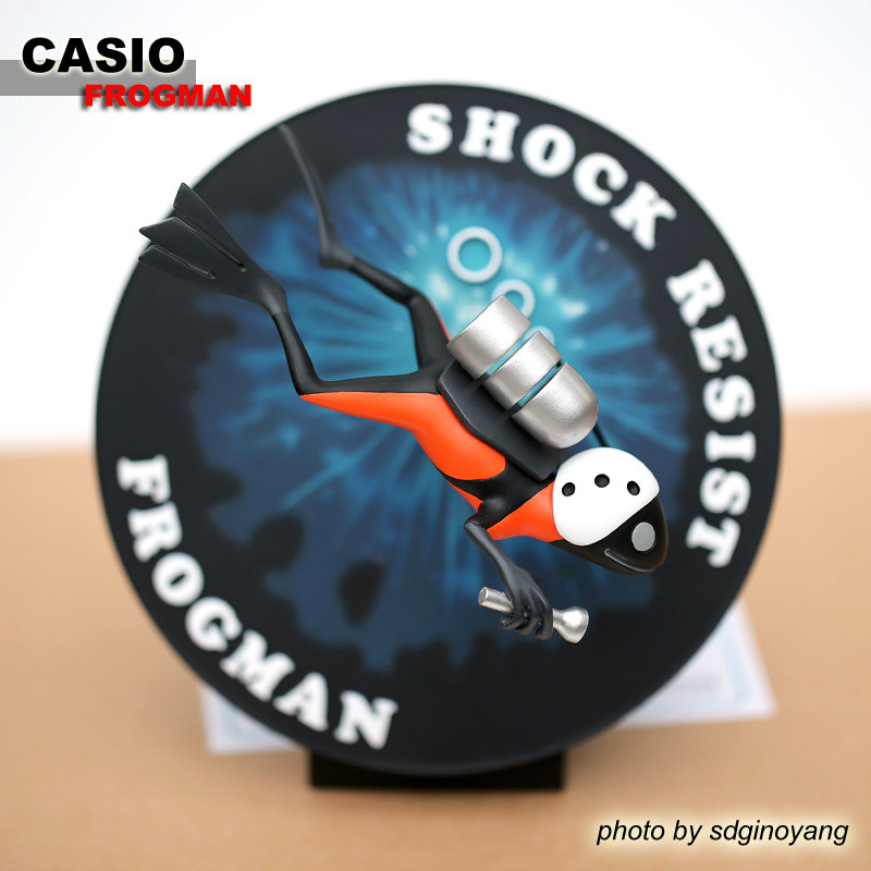 CASIO G-SHOCK FROGMAN × KAIYODO (海洋堂) 潜水青蛙  全新结束