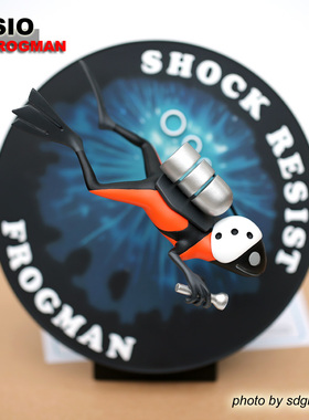 CASIO G-SHOCK FROGMAN × KAIYODO (海洋堂) 潜水青蛙  全新结束