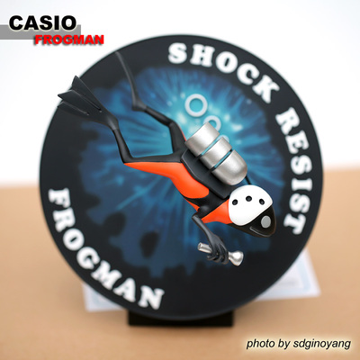 CASIO G-SHOCK FROGMAN × KAIYODO (海洋堂) 潜水青蛙  全新结束