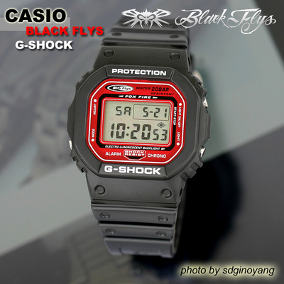 G-Shock Black Flys DW-5600EF-1T(BLACK FLYS黑蝇合作款)结束