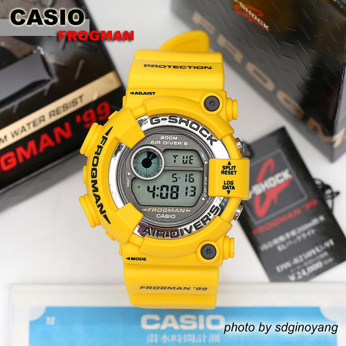 CASIO G-SHOCK FROGMAN DW-8250YU-9T (99复刻) 蛙人 全新结束