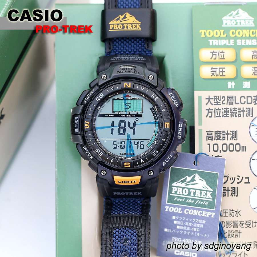CASIO 卡西欧 PRO-TERK PRG-40BJ-2JR PRG-40 经典登山 全新结束