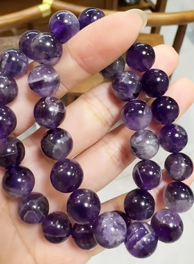 天然乌拉圭紫水晶手链