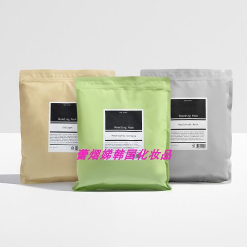 ONE THING韩国植物提取软膜1kg大容量正品胶原蛋白透明质酸鱼腥草