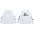 White Letter Print