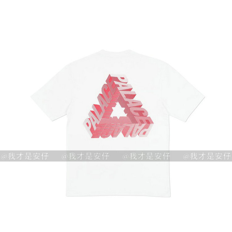 Palace life 17FW P-3D T-Shirt 立体大三角形短T恤男女情侣装TEE