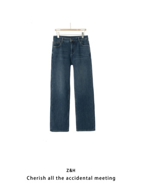 ZH【春不晚】加绒牛仔裤女直筒显瘦长裤保暖