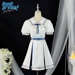 BanGDream月之森夏校服常服COS 长崎素世 仓田真白JK制服水手服