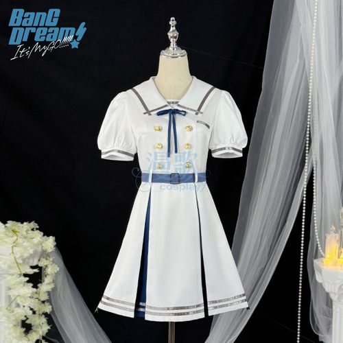 BanGDream月之森夏校服常服COS 长崎素世 仓田真白JK制服水手服