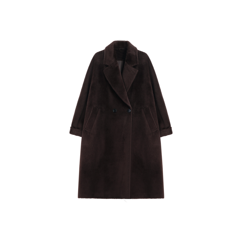 【双12宠粉节】 奢华小驼绒大衣 801403