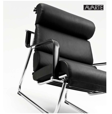 休闲接待躺椅阿旺特牛皮设计师