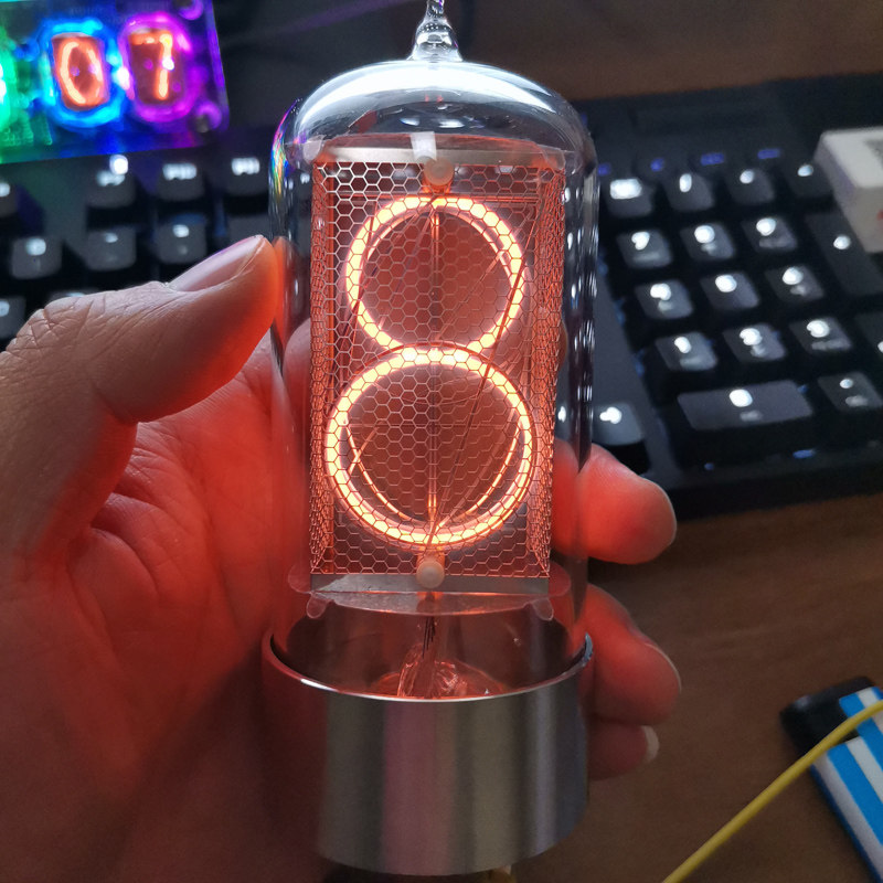 diy现代工艺进口摆件制作辉光管