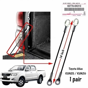 适用于10/11/12/13/1415款丰田海拉克斯VIGO尾门拉线后门板定位器