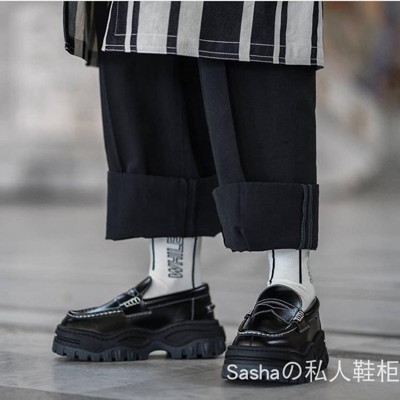 2020新款英伦复古日系厚底原宿乐福鞋一脚蹬牛津皮鞋浅口单鞋女鞋|ruв категории Женская обувь, низкий чистка - от Buy2taobao.com для оказания профессиональной услуги покупки агента Taobao