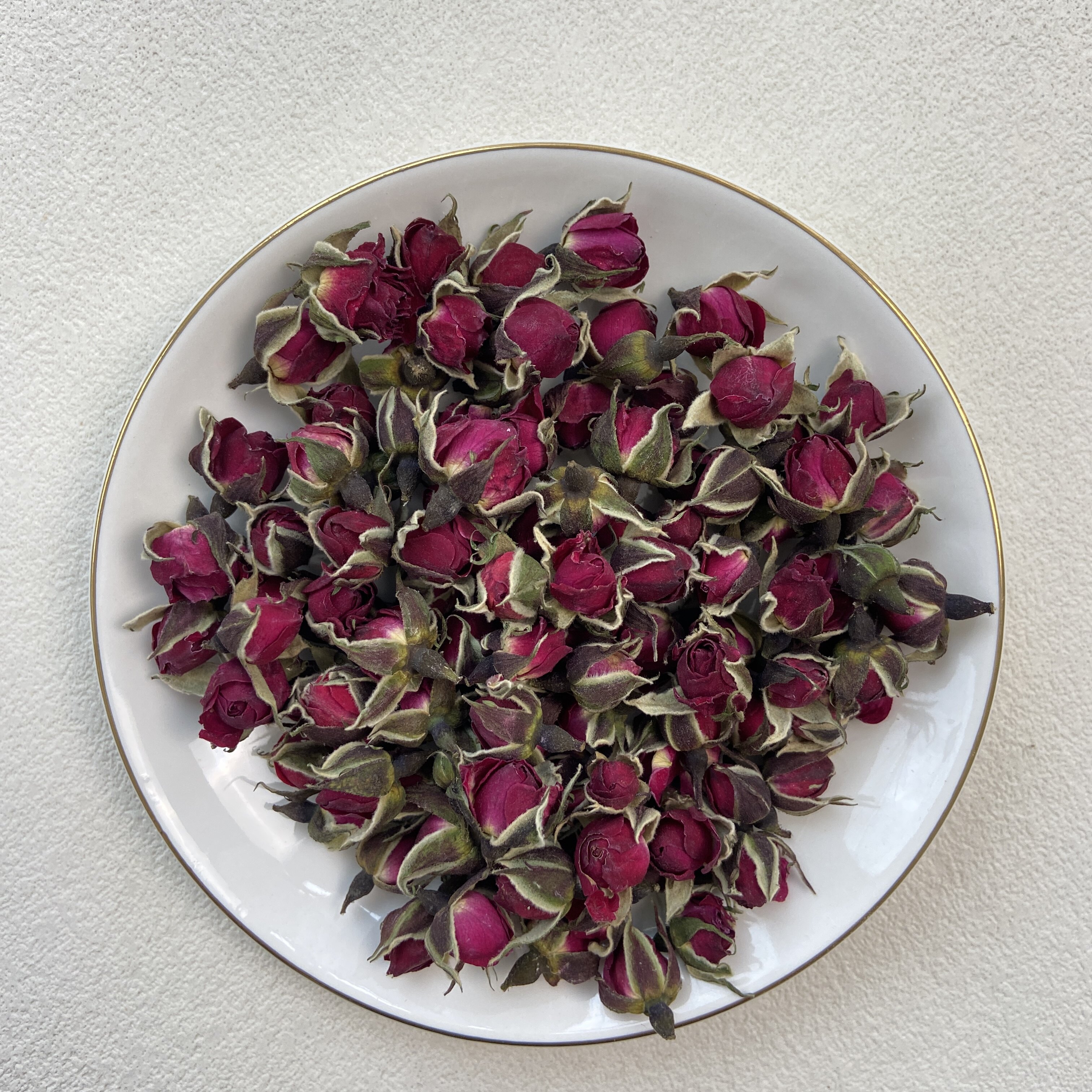香味好 金边玫瑰高海拔小玫瑰 香薰香料干花装饰扩香免费打粉手工