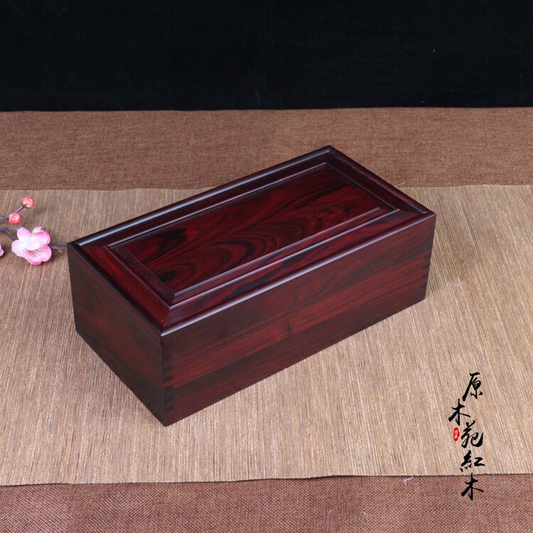 实木木质复古古典饰品收纳盒