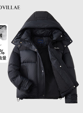 polovillae保罗女士专柜同款简约通勤保暖羽绒服女柔软舒适厚外套