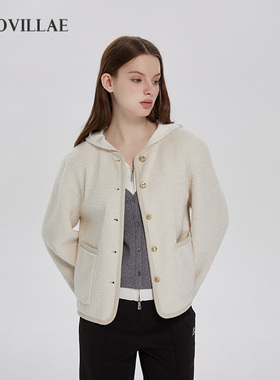 Polovillae保罗女士专柜同款短款开衫外套女时尚通勤上衣AEQW782