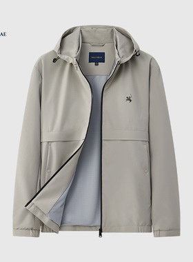 polo保罗男士休闲防风休闲百搭夹克专柜正品商务浅色外套AEPS025