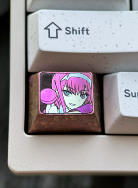 零二 02 1.25U Ctrl键 彩色钛合金定制键帽 金属彩色客制化