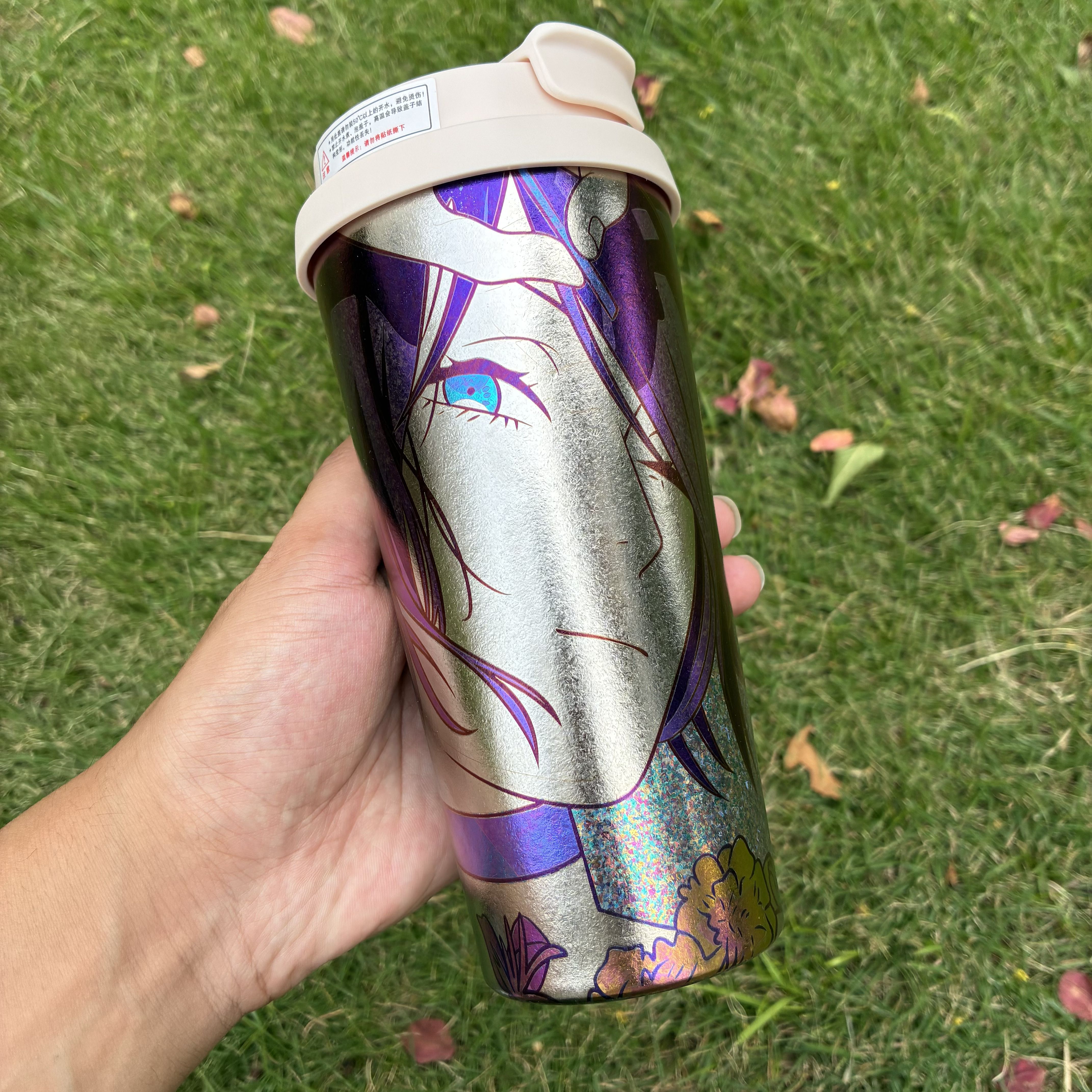 钛次元 蕾塞 钛合金保温杯二次元动漫周边保温保冷500ml 阳极氧化