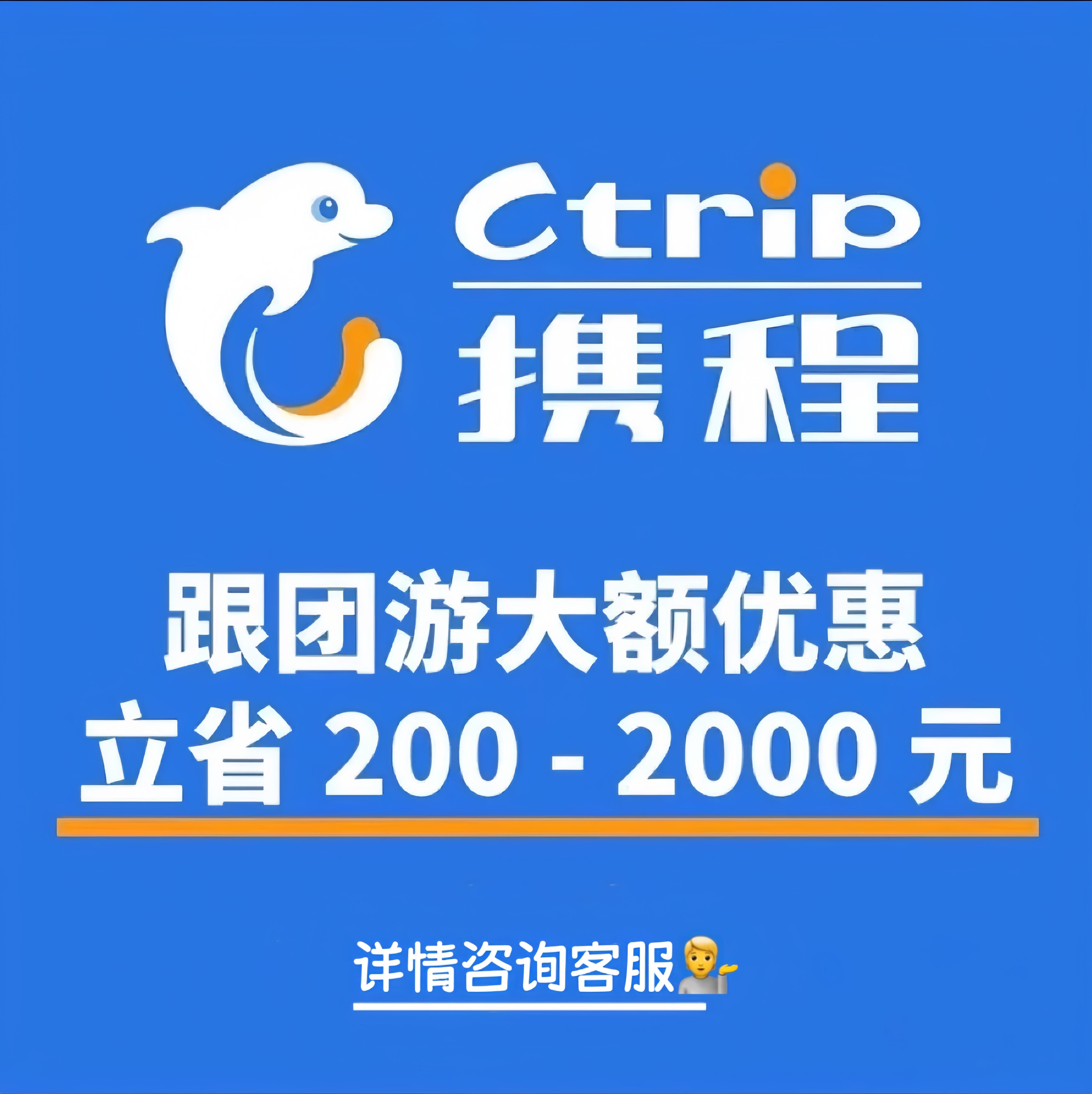 携程旅游代订跟团游优惠自主下单欧洲美洲澳洲跟团游自由行内部价