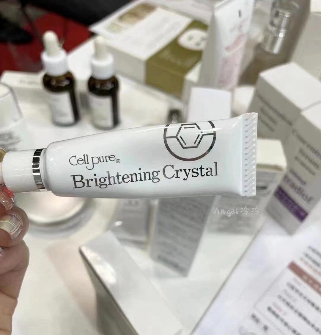 日本 cellpure祛斑霜淡斑美白去痘印雀斑黄褐斑12g