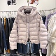 韩系连帽短款 90白鸭绒羽绒服女25秋冬新款 宽松显瘦休闲外套潮1766