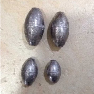 橄榄型铅坠海竿铅坠子弹空心通心翻版钩铅坠渔具配件