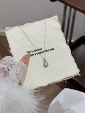 Серебряное ожерелье