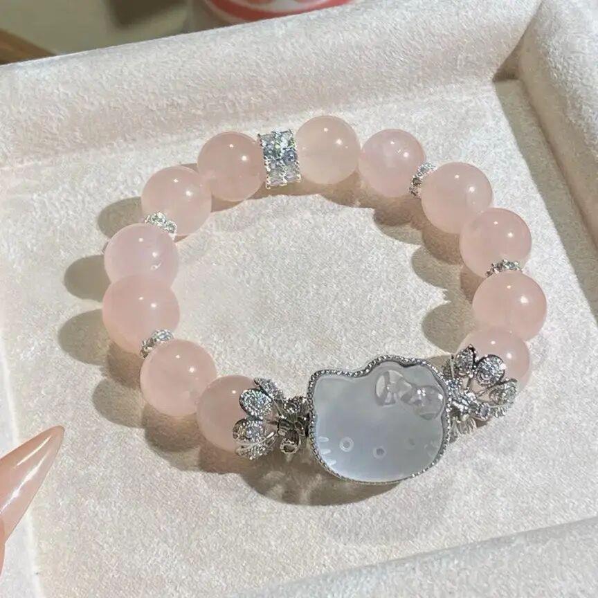 非金属手链 「西柚kitty」可爱风女生闺蜜礼粉色生日七夕礼物