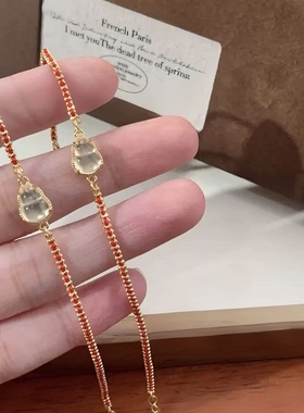 S925银天然玉石葫芦银编红绳本命年手链通用礼物