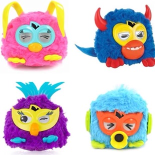 孩之宝电子宠物Furby英文MINI版菲比小精灵之派对摇滚精灵大菲比