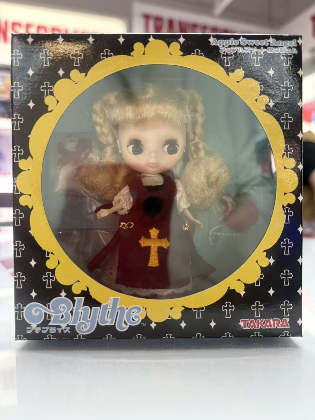 TAKARA Mini Rag Doll 5th Anniversary Limited sovg'a qutisi Petite Blythe Apple Marilyn Monroe