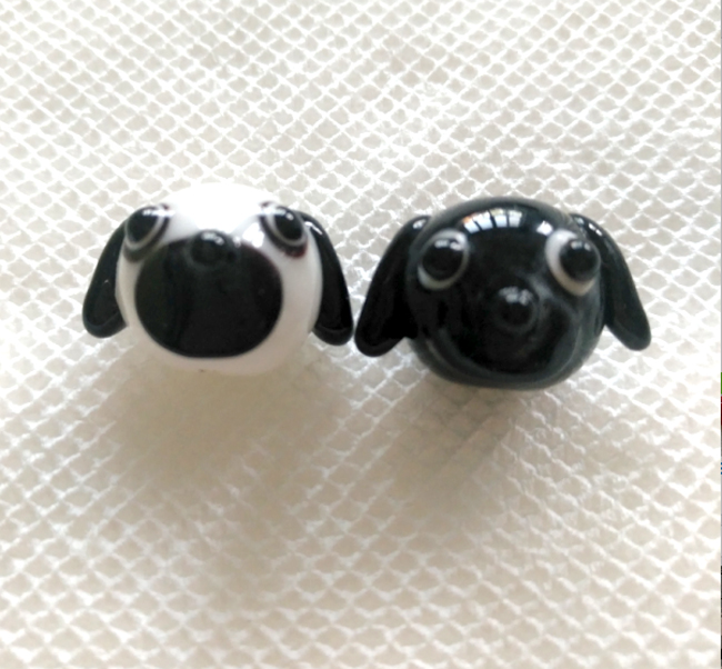 手工艺品十二生肖狗山水名物手链蜻蜓玉琉璃珠狗年吉祥日式琉璃珠